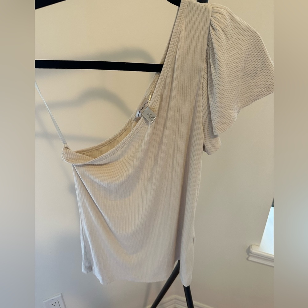 Banana Republic One Shoulder Top